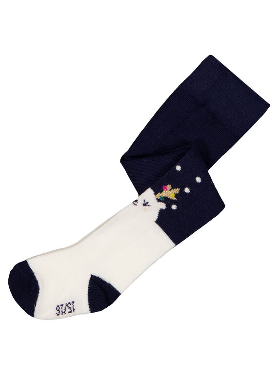 Strumpfhose mit Tiermuster. GYINOCOL1 / 19WI09V2COL070