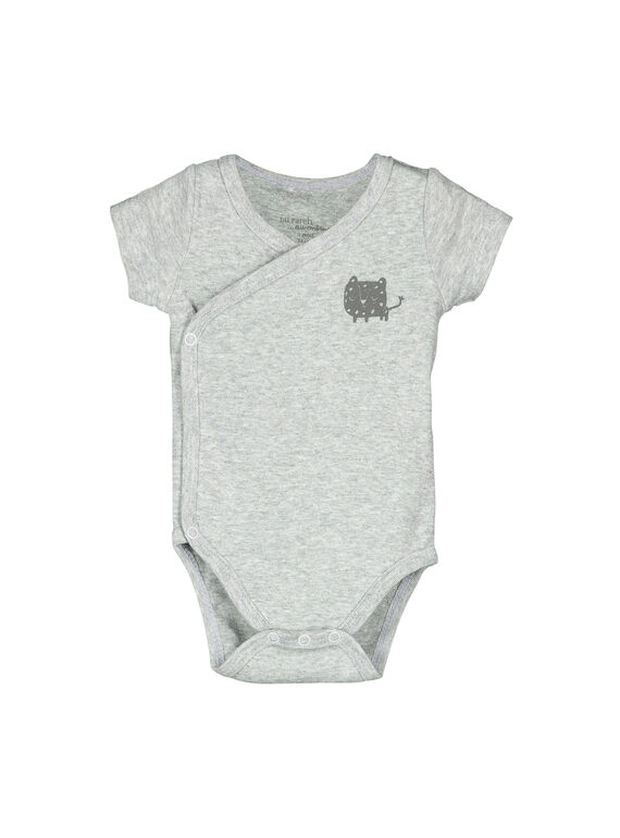 Unisex-Body mit kurzen Ärmeln für Babys FOU2BOD4 / 19SF77J4BOD943