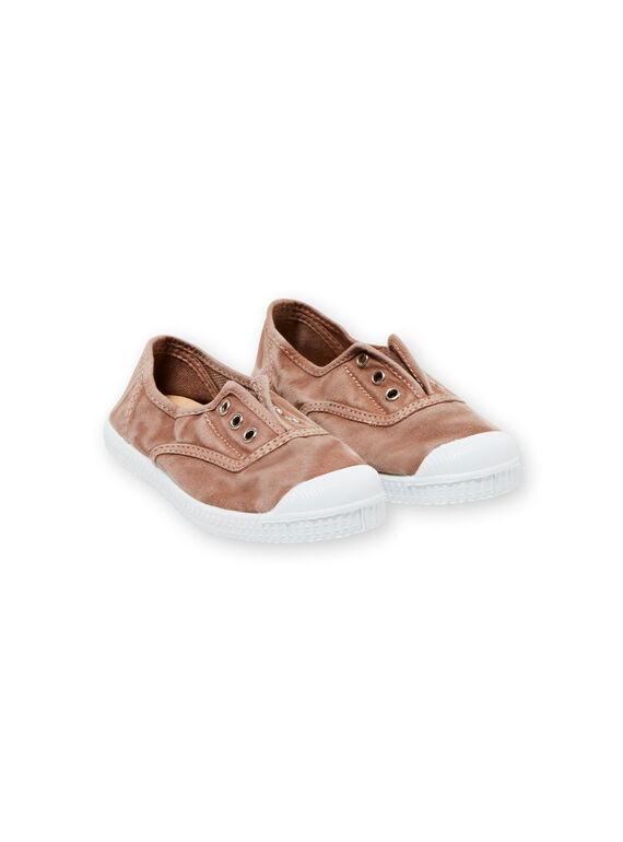 Baby Jungen beige Turnschuhe LGTENBEIGE / 21KK3644D16080