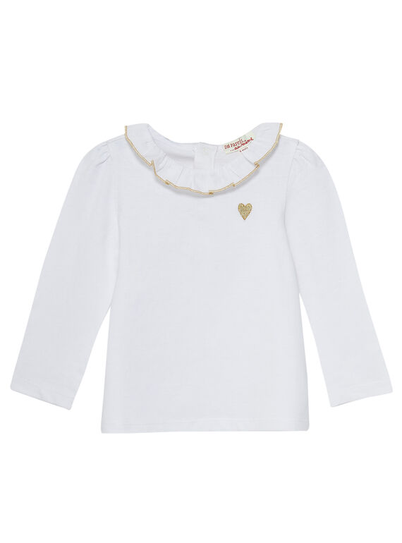 Einfaches Baby-Jäckchen für Mädchen JIJOBRA1 / 20SG0942BRA000