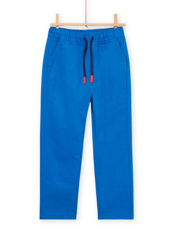 Blaue Hose mit elastischem Bund RONAUPAN / 23S902N1PANC238