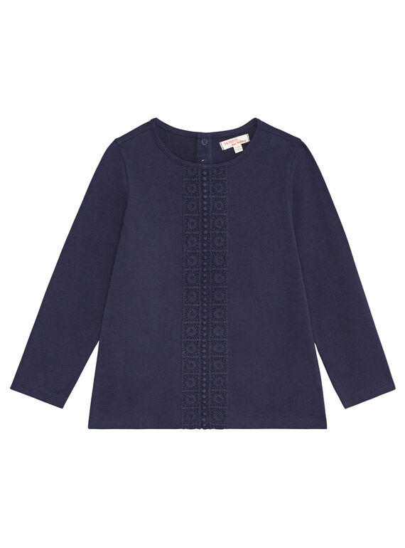 Navy LONGSLEEVE T-SHIRT KAJOSTEE1 / 20W90154D32070