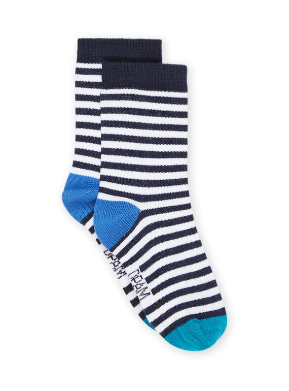 Socken mit Streifenmuster RYOJOCHOR5 / 23SI027ASOQ705