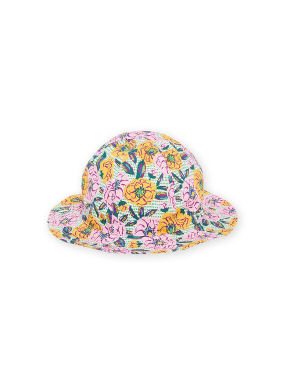 Mehrfarbiger Hut mit Blumenmuster RYIEXOCHA / 23SI09C1CHA001