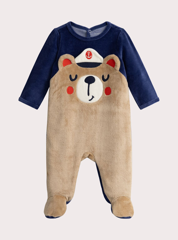 Bären-Animations-Schnurm für Baby-Jungen  VEGAGREOURS / 24WH1473GRE702