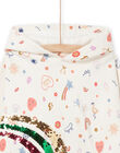Kapuzen-Sweatshirt mit Fantasiemuster RAPURSWEA / 23S901L1SWE001