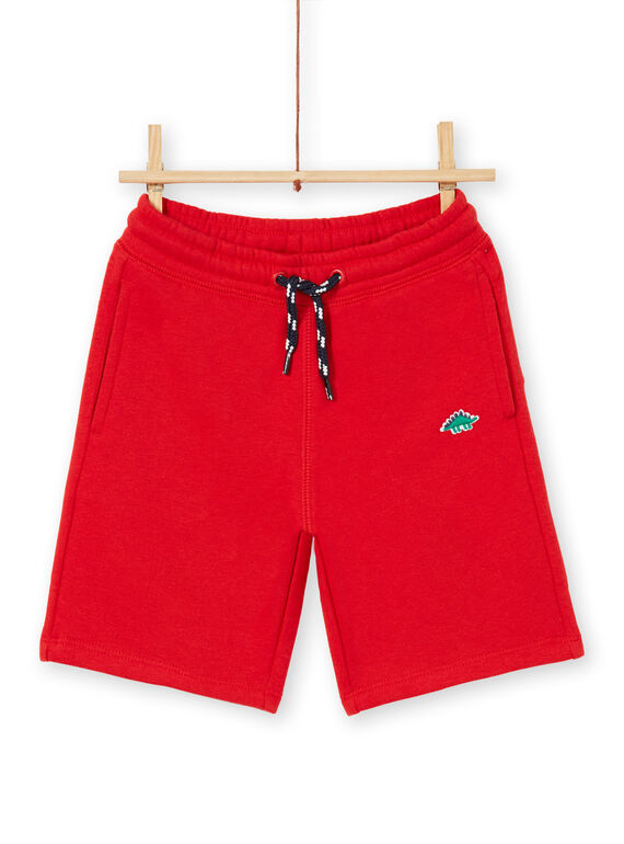Bermudashorts - Kind Junge - rot LOJOJOBEX4 / 21S90243BER050