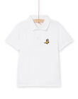 Polo-Shirt aus Piqué mit Dinosaurier-Badge ROJOPOL4 / 23S90271POL000