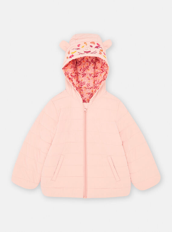 Kapuzenjacke mit Wendekapuze rosa SAPANDOUNE / 23W901C3D3ED329