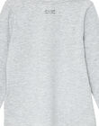 Grau chiniertes langärmeliges T-Shirt JAESTEE3 / 20S90164D32943