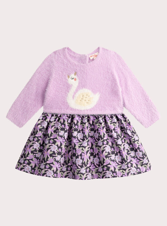 Kleid mit Storchenmotiv VIPERROB2 / 24WG09R2ROB712