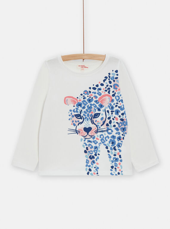 Langarm-T-Shirt Ecru VADATEE2 / 24W90122TML001
