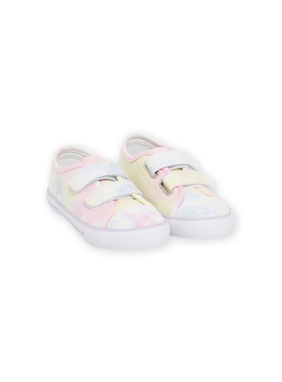 Mehrfarbige Turnschuhe Kind Mädchen NATOILTIEB / 22KK3599D16099