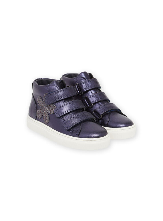 Knöchelhohe Sneakers aus Leder PABASFLEUR / 22XK3571D3P070
