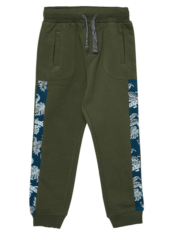 Khakifarbener Jogginganzug aus Molton für Jungen JOCLOPAN1 / 20S90211PAN604