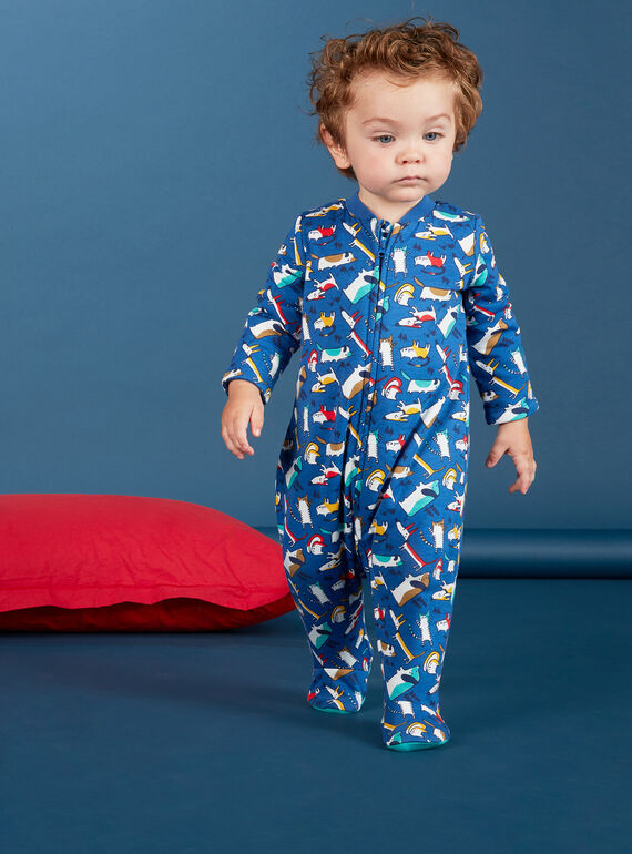 Medium blue ROMPER KEGAGRECAT / 20WH14C1GRE208