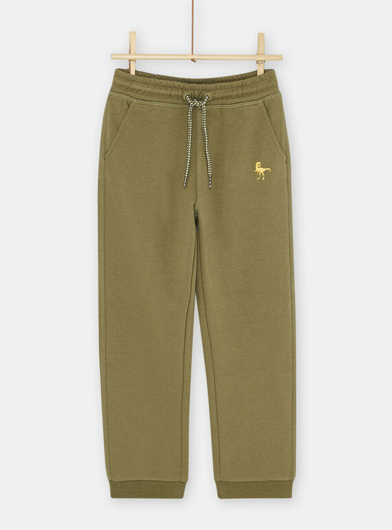 Grüner Jogginganzug, Jungen SOJOJOB4 / 23W902B1JGBG631
