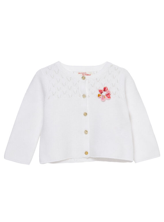 Off white Cardigan JIDUCAR / 20SG09O1CARA001