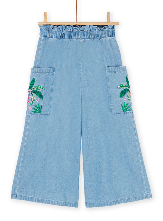 Blaue fließende Jeanshose RAEXOPANT / 23S901V1PANP272
