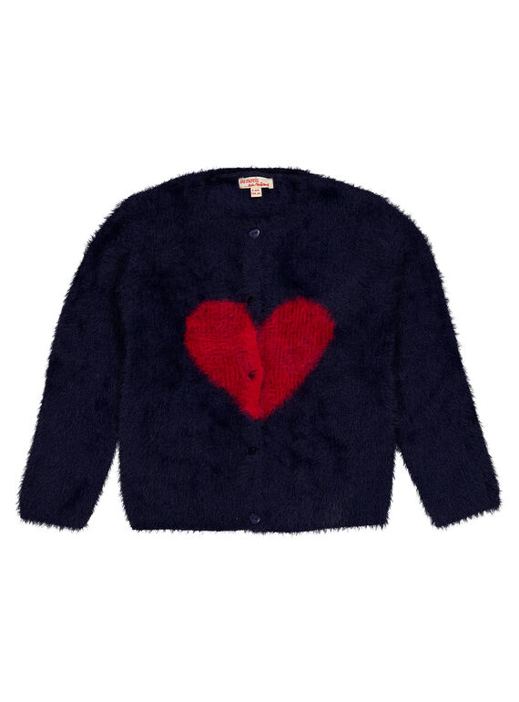 Jacquard-Warmfeder Strickjacke GATRICAR1 / 19W901J1CAR070