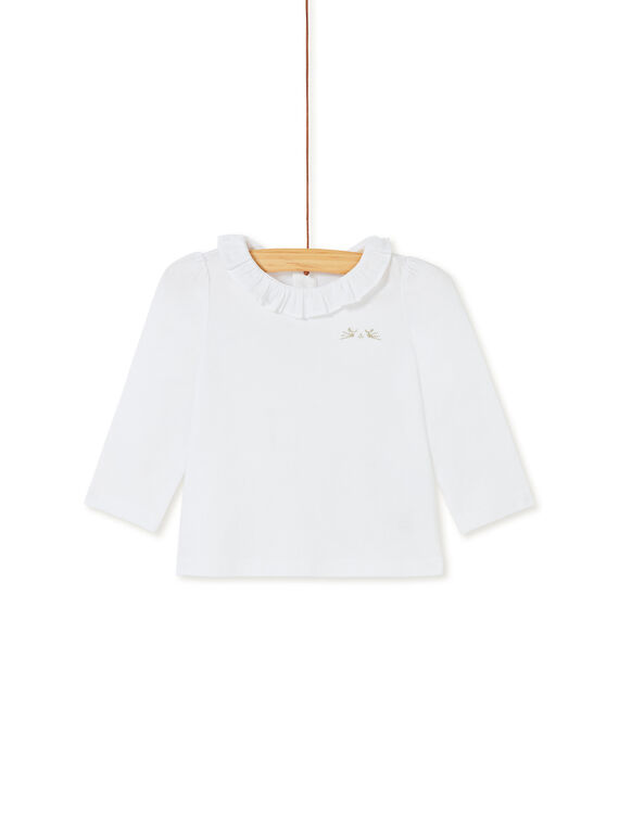 White BABY BLOUSE KIJOBRA1 / 20WG0933BRA000