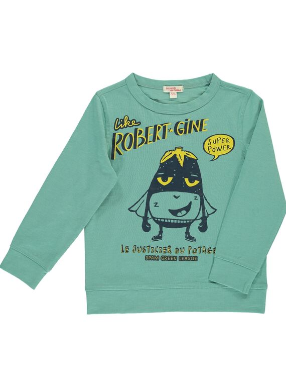 Boys' long-sleeved T-shirt DOVETEE5 / 18W90275TMLG617