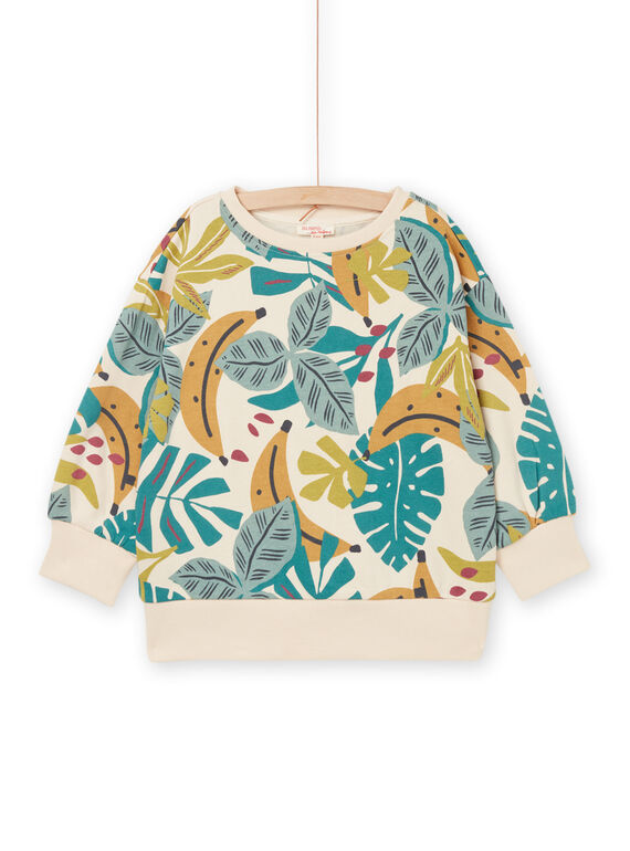 Sweatshirt mit ausgefallenem Aufdruck ROMIXSWE3 / 23S902S3SWE810