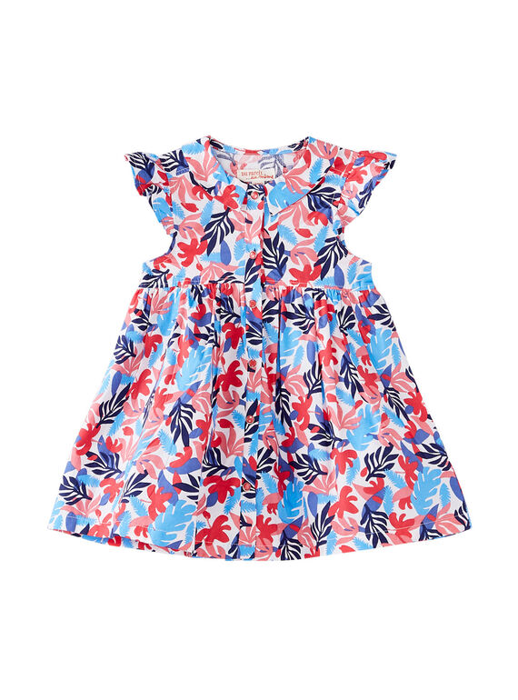 Bedrucktes Babykleid für Mädchen JICEAROB1 / 20SG09N1ROB000