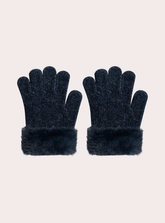 Marine Handschuhe für Mädchen  VYAJOGAN1 / 24WI01M1GAN070