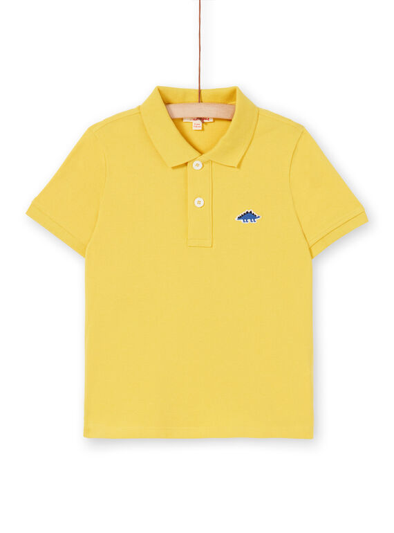 Gelbes Poloshirt  LOJOPOL5 / 21S90243POL102