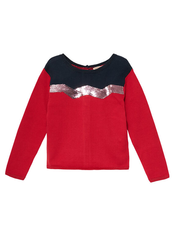 Roter Pullover JAGRAPULL2 / 20S901E1PUL050