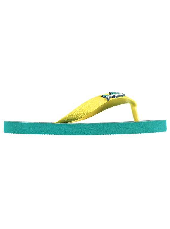 Türkisfarbene Strand-Flip-Flops JGTONGREQ / 20SK36Z2D01202