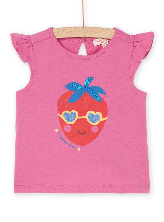 Weißes T-Shirt mit Tiermotiven RIPOPDEB / 23SG09X1DEBH709