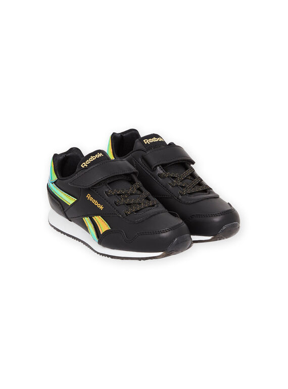 Schwarze Reebok-Sneakers mit holografischen Details Kind Mädchen MAG57518 / 21XK3541D36090