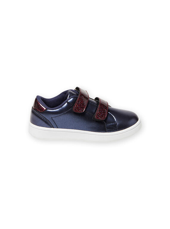 Marineblaue Turnschuhe für Kind Mädchen MABASMARION / 21XK3571D3F070