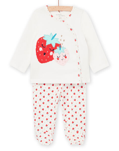 Schlafanzug mit Erdbeerdruck REFIPYJAMO / 23SH13D1PYJ001