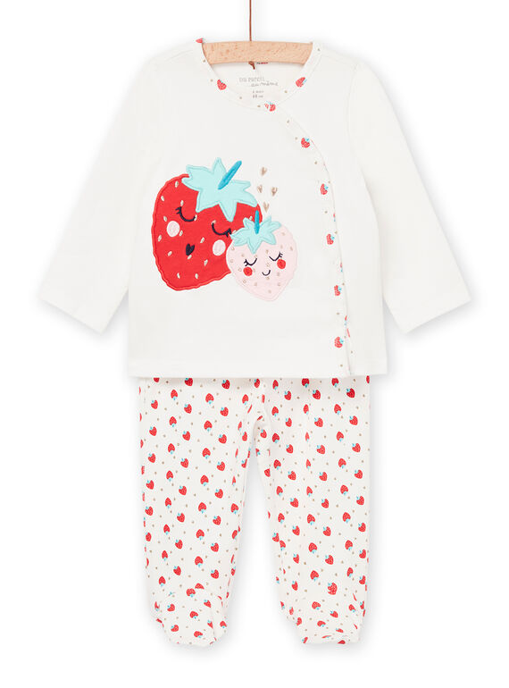 Schlafanzug mit Erdbeerdruck REFIPYJAMO / 23SH13D1PYJ001