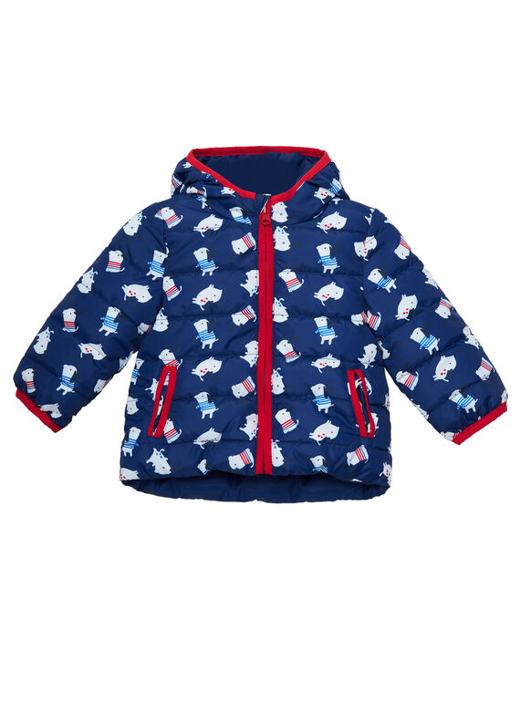 Blaue Daunenjacke JUGRODOU / 20SG10I1D3E702