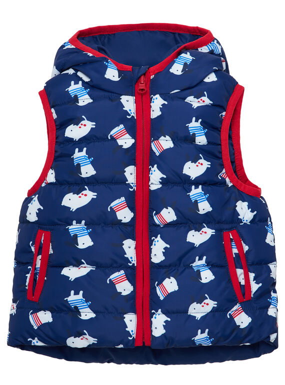 Blaue Daunenjacke JUGRODOUEX / 20SG10I2D3E702