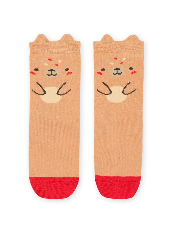 Socken mit Teddybär-Animation PYUPRACHO / 22WI10S1SOQI807