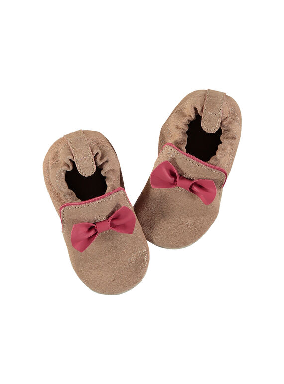Lederschuhe für Babys Mädchen FNFBOW / 19SK3739D3S301