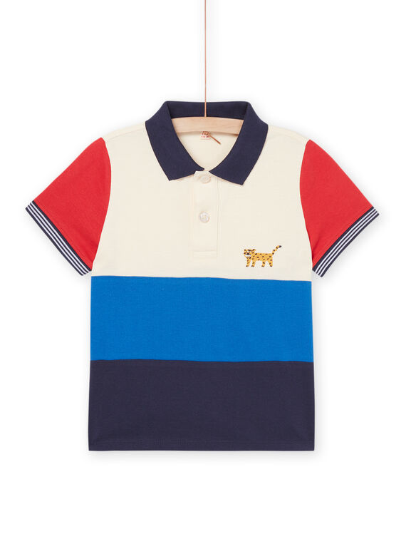 Color Block Polo-Shirt RONAUPOL / 23S902N1POLA002