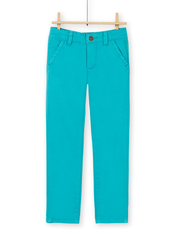 Blaue Baumwollhosen für Jungen LOJOPACHI3 / 21S90236PANC215