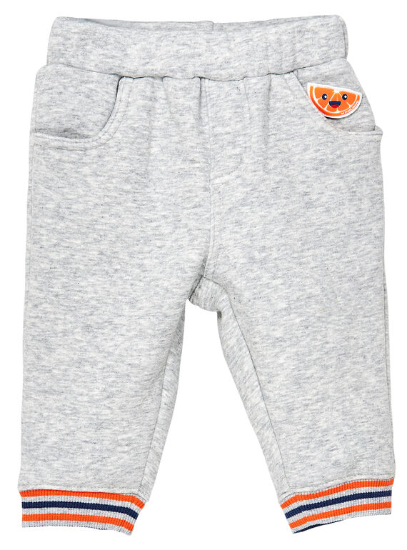 Babyhose mit weicher Innenseite, unten gerippt, für Jungen JUVIPAN / 20SG10D1PANJ908