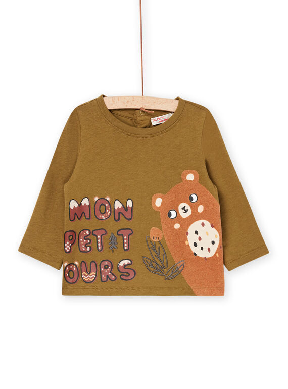 T-Shirt mit Bärenmotiv PUPRATEE3 / 22WG10S1SPLG608