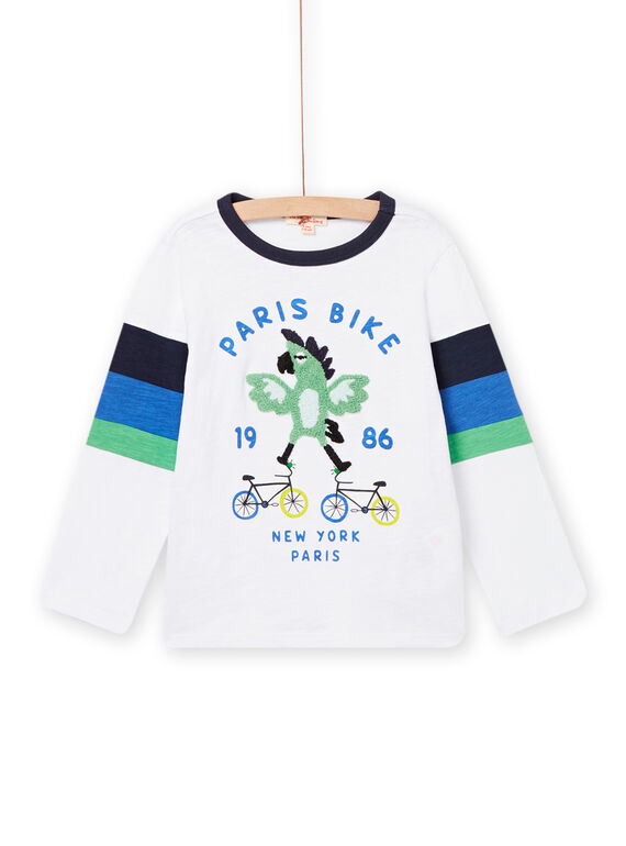 Kind Junge schickes Fahrrad-Animations-T-Shirt NOGATEE / 22S902O1TML000