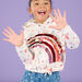 Kapuzen-Sweatshirt mit Fantasiemuster