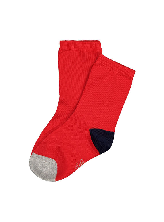Dreifarbige Socken für Jungen FYOJOCHO5B / 19SI023ASOQF513