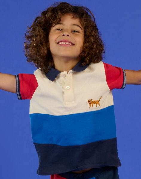 Color Block Polo-Shirt RONAUPOL / 23S902N1POLA002