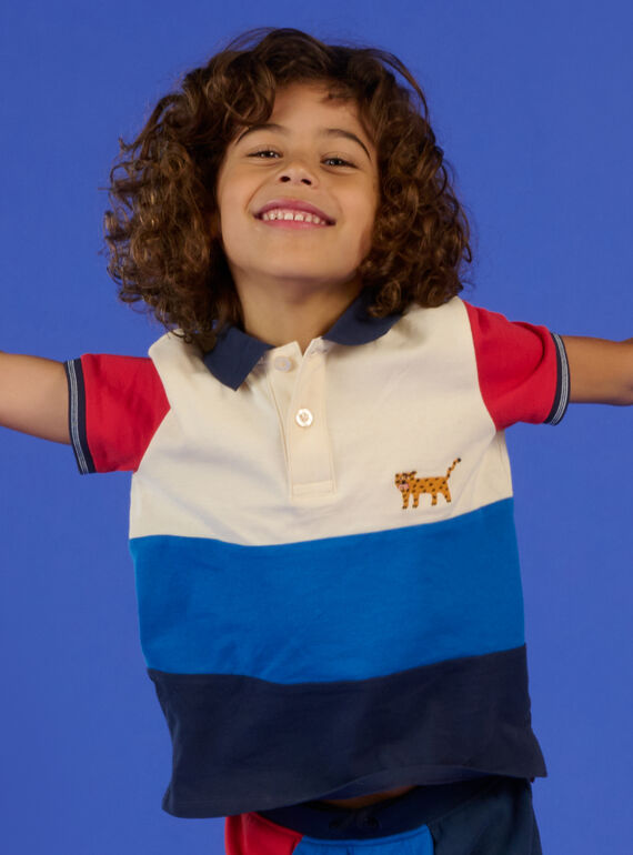 Color Block Polo-Shirt RONAUPOL / 23S902N1POLA002